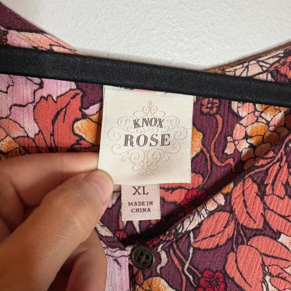 Knox Rose floral boho midi dress - Picture 4 of 6